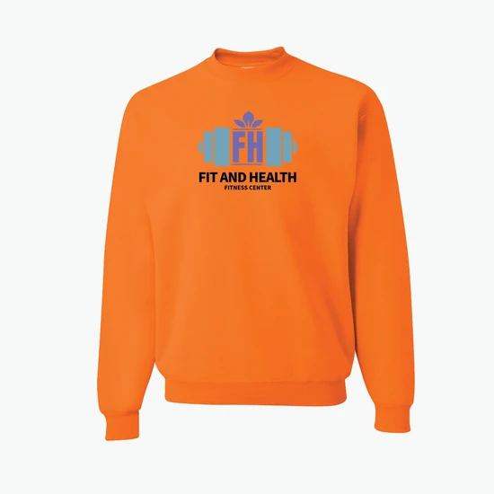 Full Color Jerzees® Adult Crewneck Sweatshirt