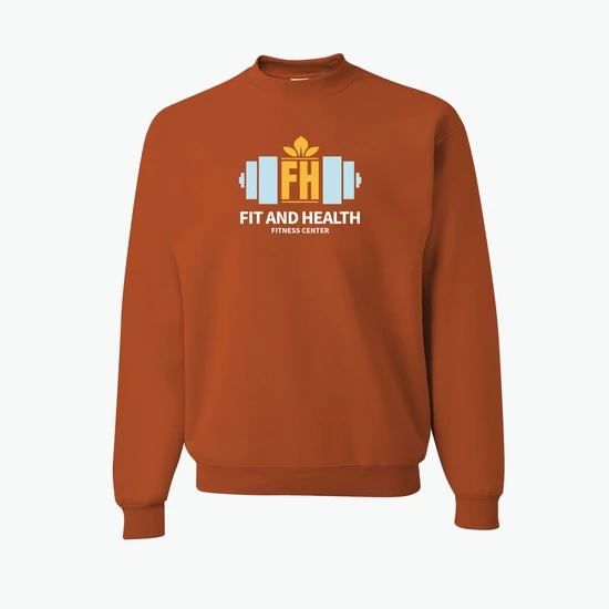 Full Color Jerzees® Adult Crewneck Sweatshirt