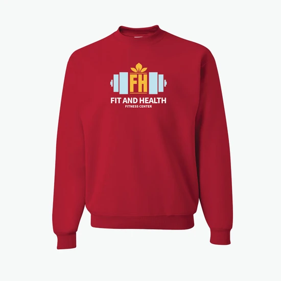 Full Color Jerzees® Adult Crewneck Sweatshirt