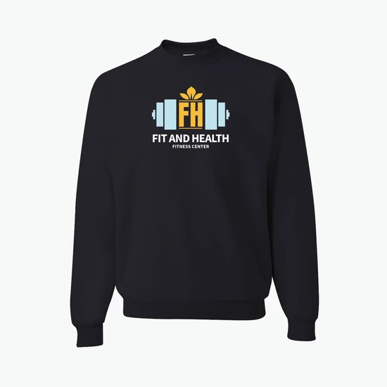 Full Color Jerzees® Adult Crewneck Sweatshirt