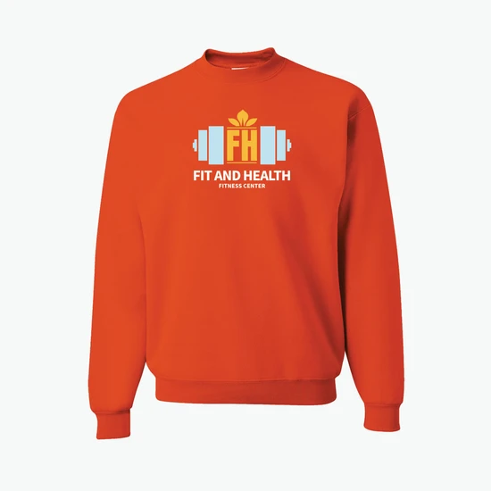 Full Color Jerzees® Adult Crewneck Sweatshirt