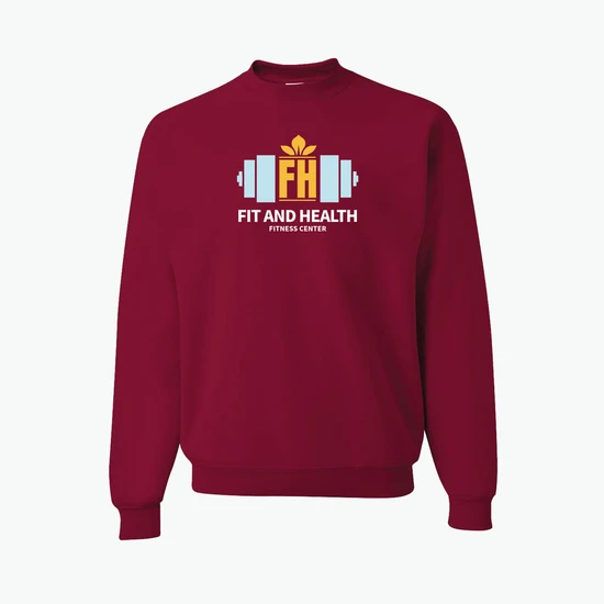 Full Color Jerzees® Adult Crewneck Sweatshirt