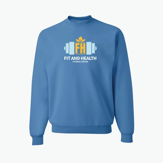 Full Color Jerzees® Adult Crewneck Sweatshirt