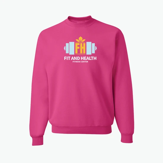 Full Color Jerzees® Adult Crewneck Sweatshirt