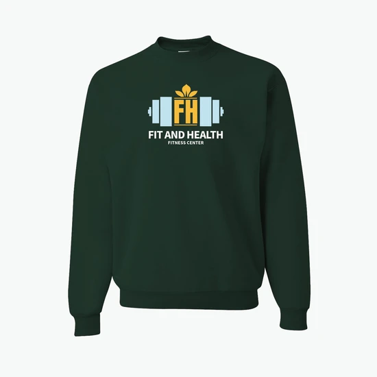 Full Color Jerzees® Adult Crewneck Sweatshirt