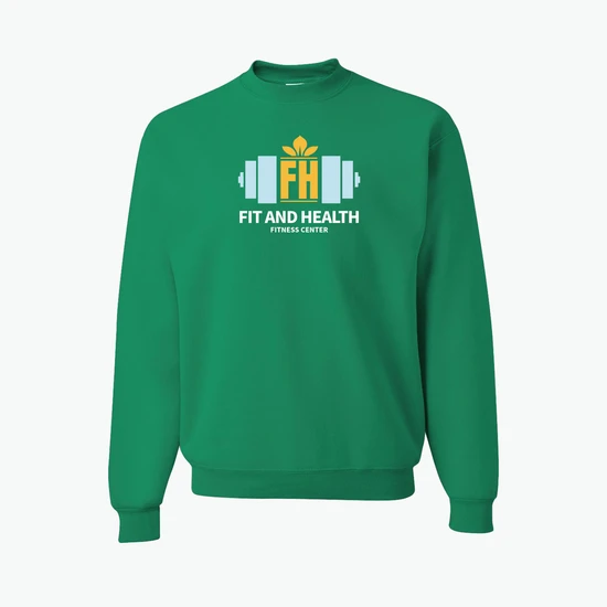 Full Color Jerzees® Adult Crewneck Sweatshirt