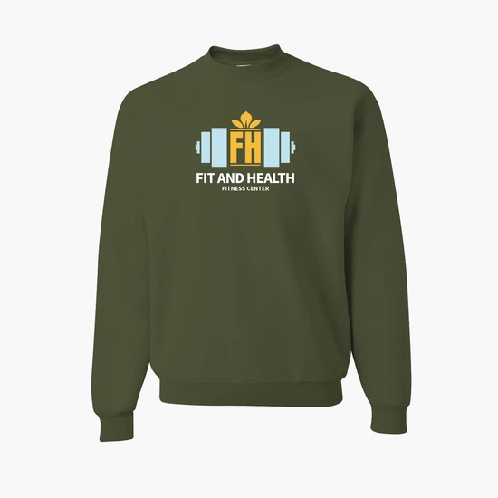 Full Color Jerzees® Adult Crewneck Sweatshirt
