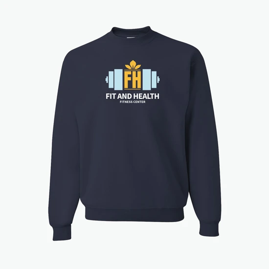 Full Color Jerzees® Adult Crewneck Sweatshirt