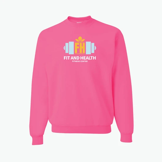 Full Color Jerzees® Adult Crewneck Sweatshirt
