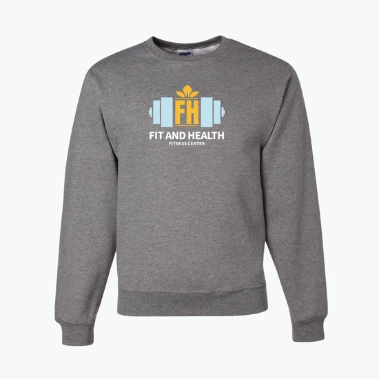 Full Color Jerzees® Adult Crewneck Sweatshirt