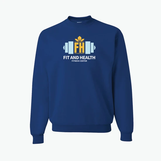 Full Color Jerzees® Adult Crewneck Sweatshirt