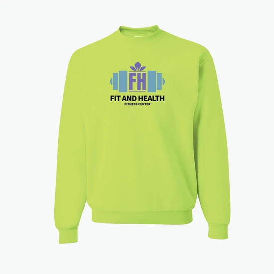 Full Color Jerzees® Adult Crewneck Sweatshirt