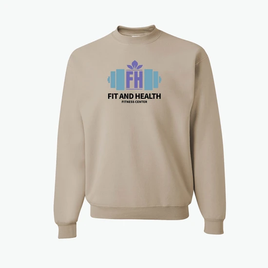 Full Color Jerzees® Adult Crewneck Sweatshirt