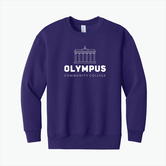 Jerzees® Youth Sweatshirt - Darks - Silkscreened