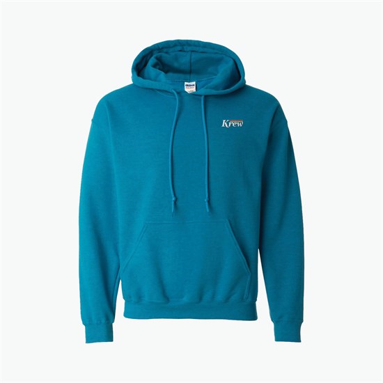 Gildan® Adult 50/50 Hooded Sweatshirt - Darks - Embroidered