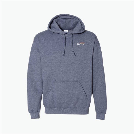 Gildan® Adult 50/50 Hooded Sweatshirt - Darks - Embroidered