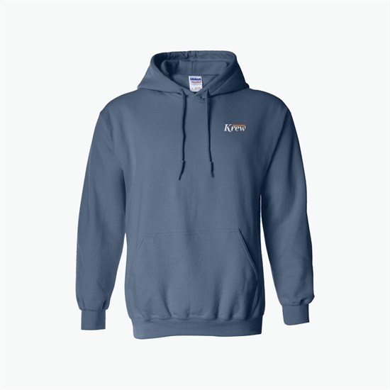 Gildan® Adult 50/50 Hooded Sweatshirt - Darks - Embroidered