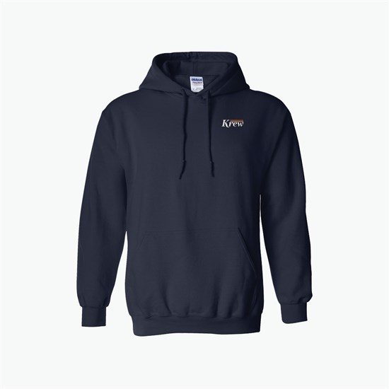 Gildan® Adult 50/50 Hooded Sweatshirt - Darks - Embroidered