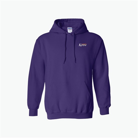 Gildan® Adult 50/50 Hooded Sweatshirt - Darks - Embroidered