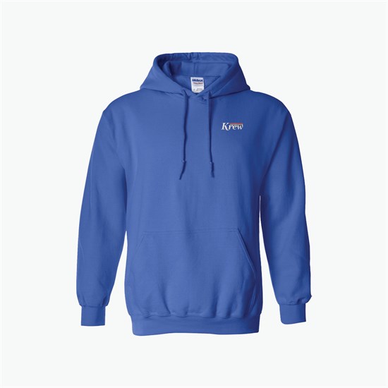 Gildan® Adult 50/50 Hooded Sweatshirt - Darks - Embroidered