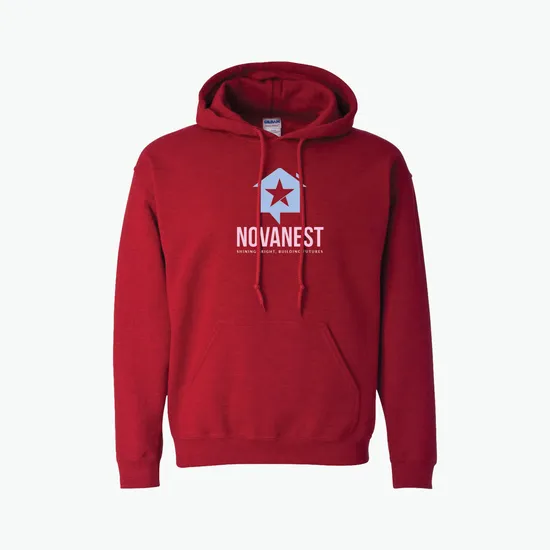 Full Color Gildan Adult 50/50 Hooded Sweatshirt