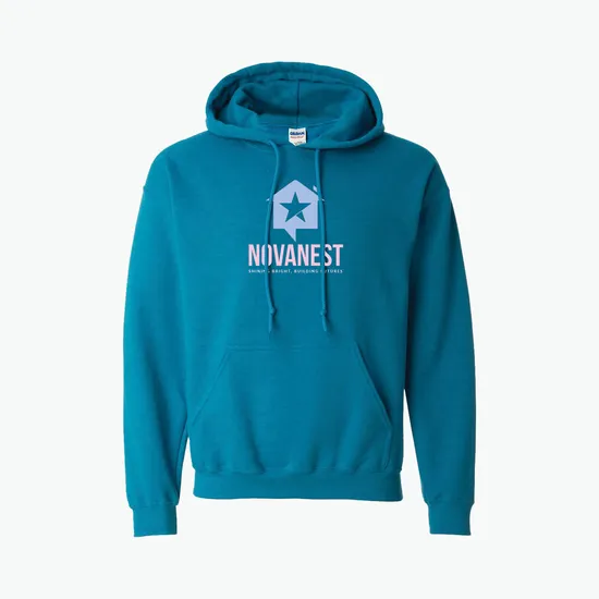 Full Color Gildan Adult 50/50 Hooded Sweatshirt