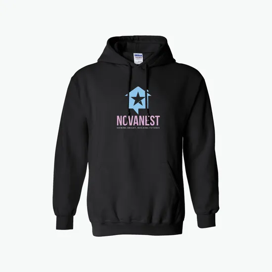 Full Color Gildan Adult 50/50 Hooded Sweatshirt