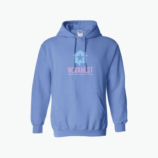 Full Color Gildan Adult 50/50 Hooded Sweatshirt