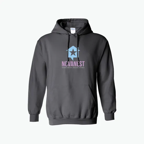 Full Color Gildan Adult 50/50 Hooded Sweatshirt