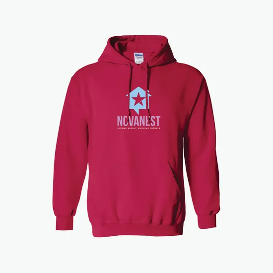 Full Color Gildan Adult 50/50 Hooded Sweatshirt