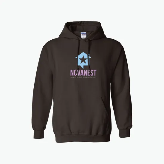 Full Color Gildan Adult 50/50 Hooded Sweatshirt