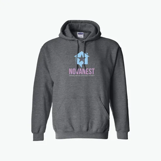 Full Color Gildan Adult 50/50 Hooded Sweatshirt