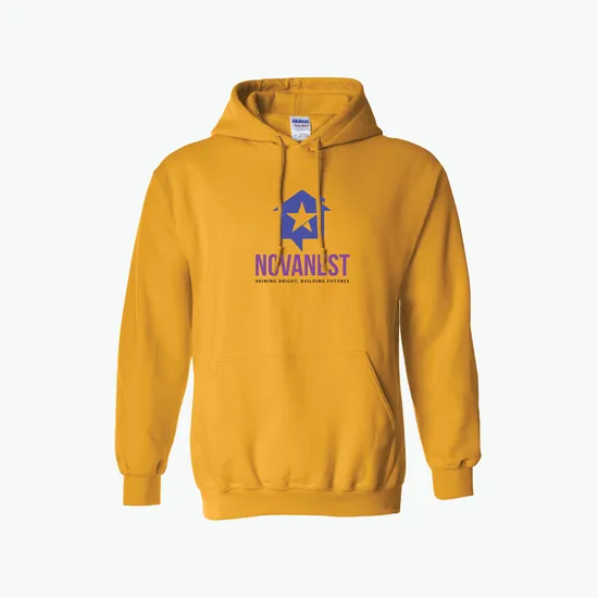 Full Color Gildan Adult 50/50 Hooded Sweatshirt