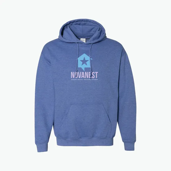 Full Color Gildan Adult 50/50 Hooded Sweatshirt