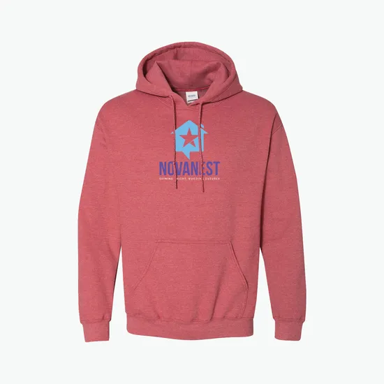 Full Color Gildan Adult 50/50 Hooded Sweatshirt
