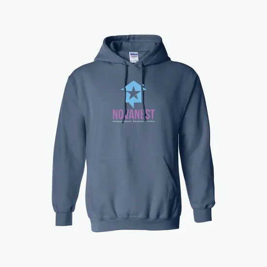 Full Color Gildan Adult 50/50 Hooded Sweatshirt