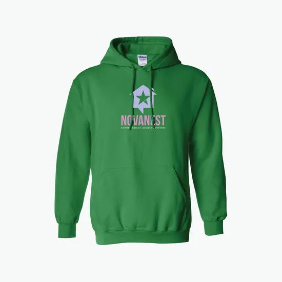 Full Color Gildan Adult 50/50 Hooded Sweatshirt