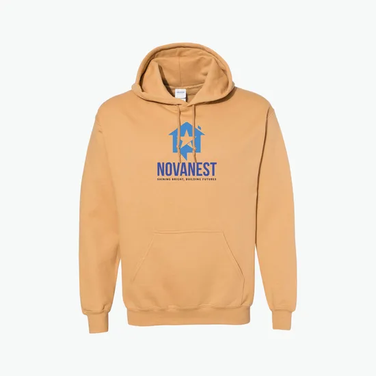 Full Color Gildan Adult 50/50 Hooded Sweatshirt