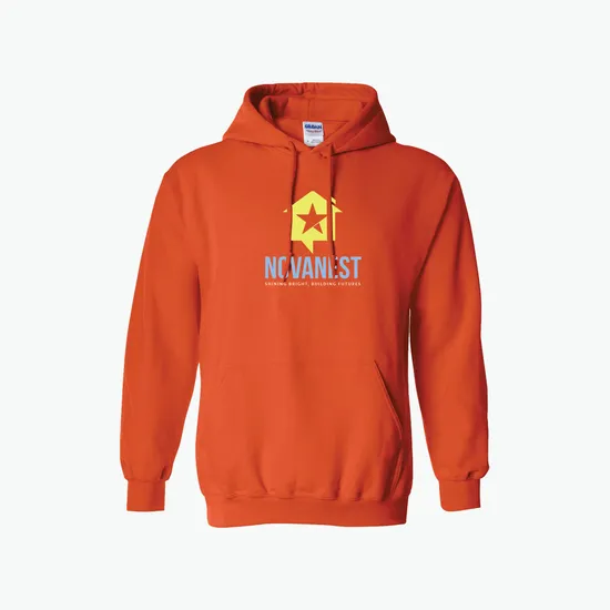 Full Color Gildan Adult 50/50 Hooded Sweatshirt