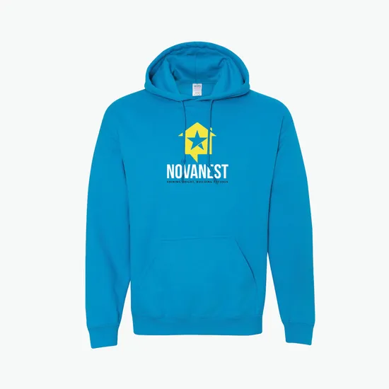 Full Color Gildan Adult 50/50 Hooded Sweatshirt