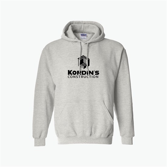 Gildan® Adult 50/50 Hooded Sweatshirt - Darks - Silkscreened