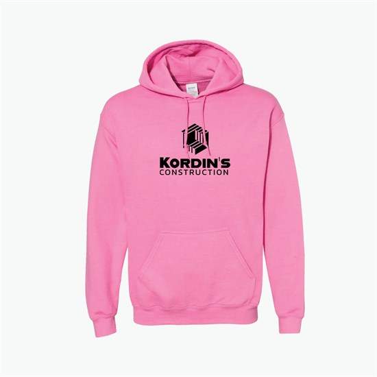 Gildan® Adult 50/50 Hooded Sweatshirt - Darks - Silkscreened