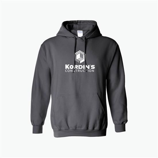 Gildan® Adult 50/50 Hooded Sweatshirt - Darks - Silkscreened