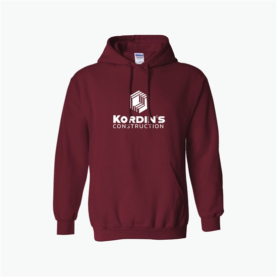Gildan® Adult 50/50 Hooded Sweatshirt - Darks - Silkscreened