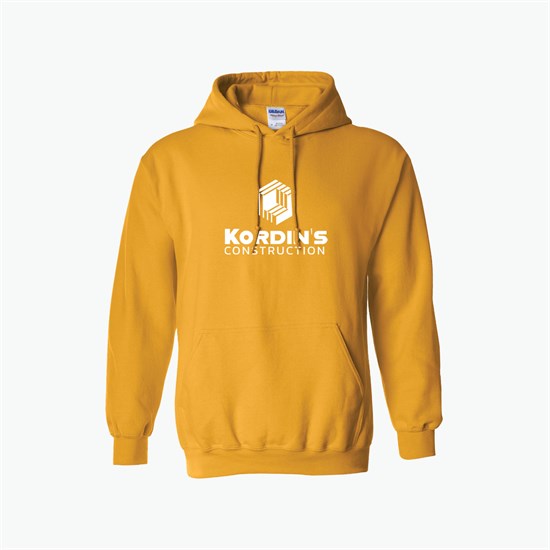 Gildan® Adult 50/50 Hooded Sweatshirt - Darks - Silkscreened