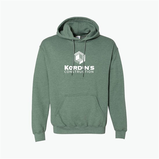 Gildan® Adult 50/50 Hooded Sweatshirt - Darks - Silkscreened