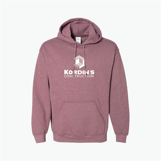Gildan® Adult 50/50 Hooded Sweatshirt - Darks - Silkscreened