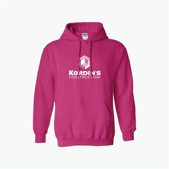Gildan® Adult 50/50 Hooded Sweatshirt - Darks - Silkscreened