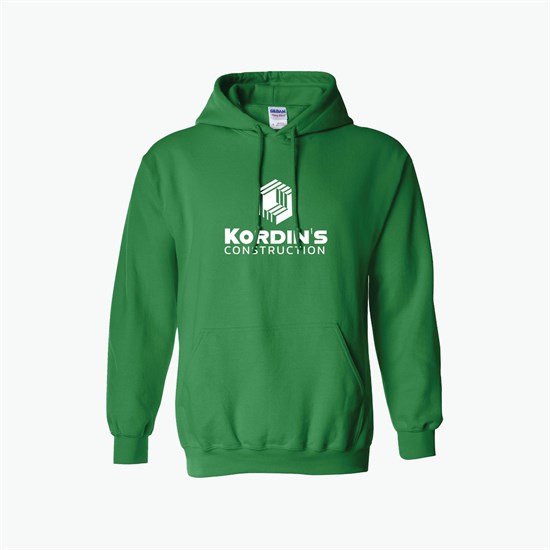 Gildan® Adult 50/50 Hooded Sweatshirt - Darks - Silkscreened