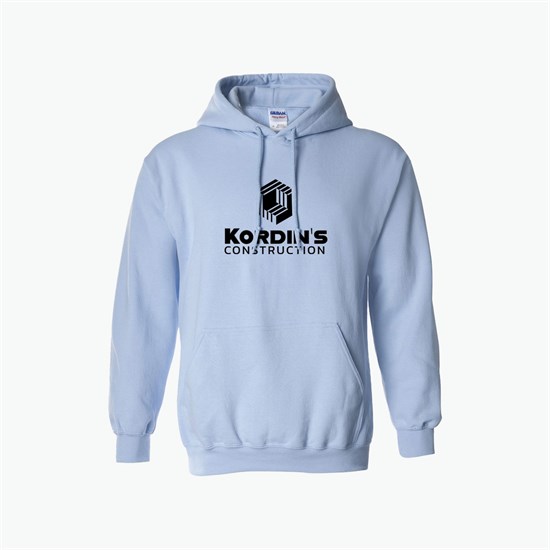 Gildan® Adult 50/50 Hooded Sweatshirt - Darks - Silkscreened